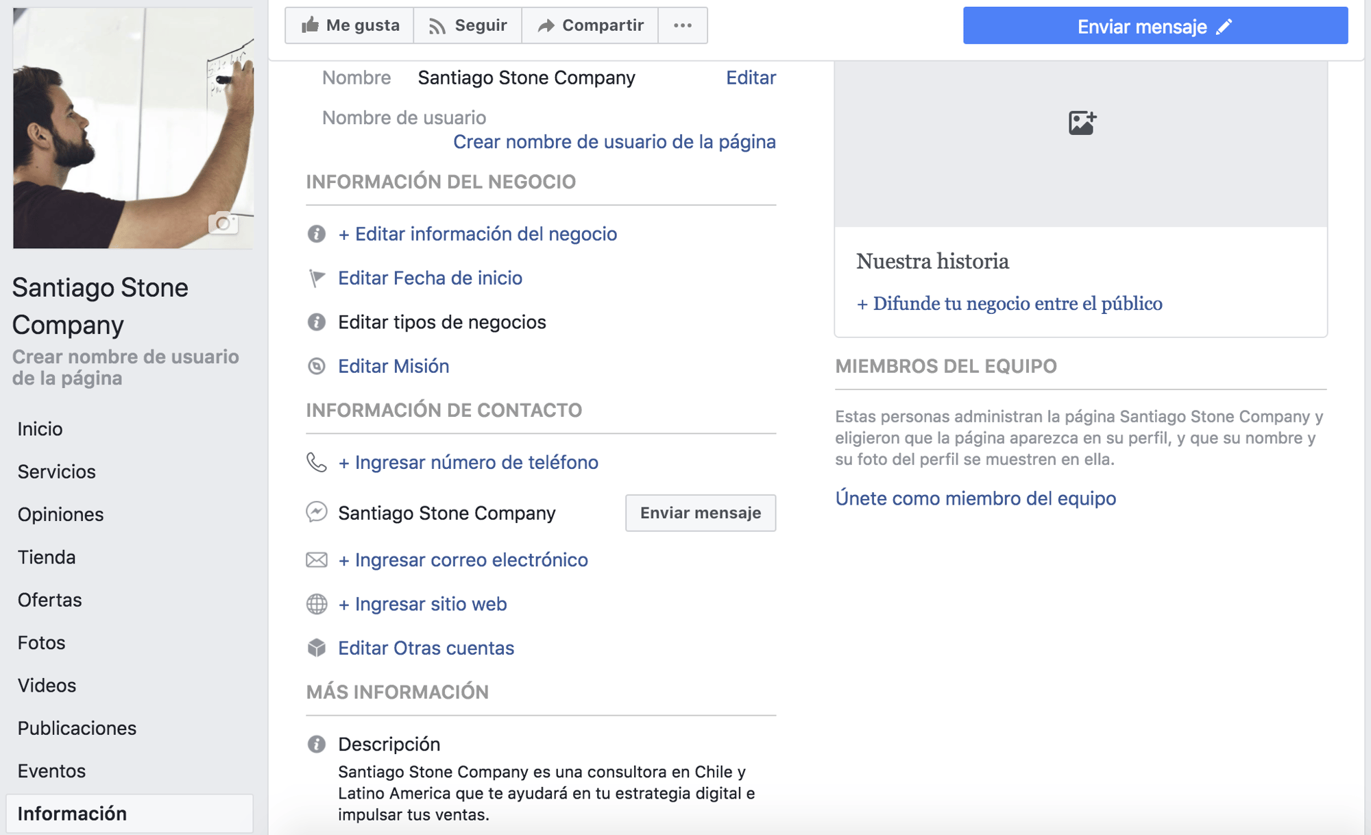 Editar Info Editar Info